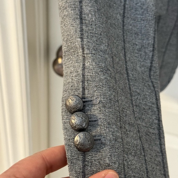 Women’s blazer - grey banana republic size 12 - Picture 2 of 2